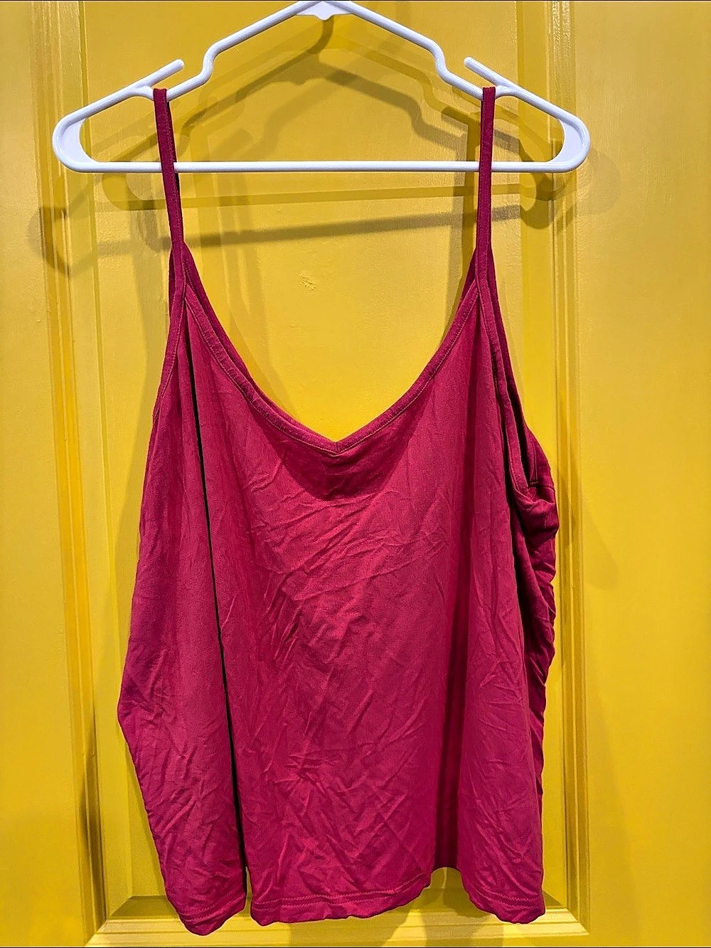 Old Navy Sunday Sleep Cami Pink Cowl Neck Tank Top Size XL